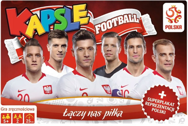 Gra Kapsle Football Polska